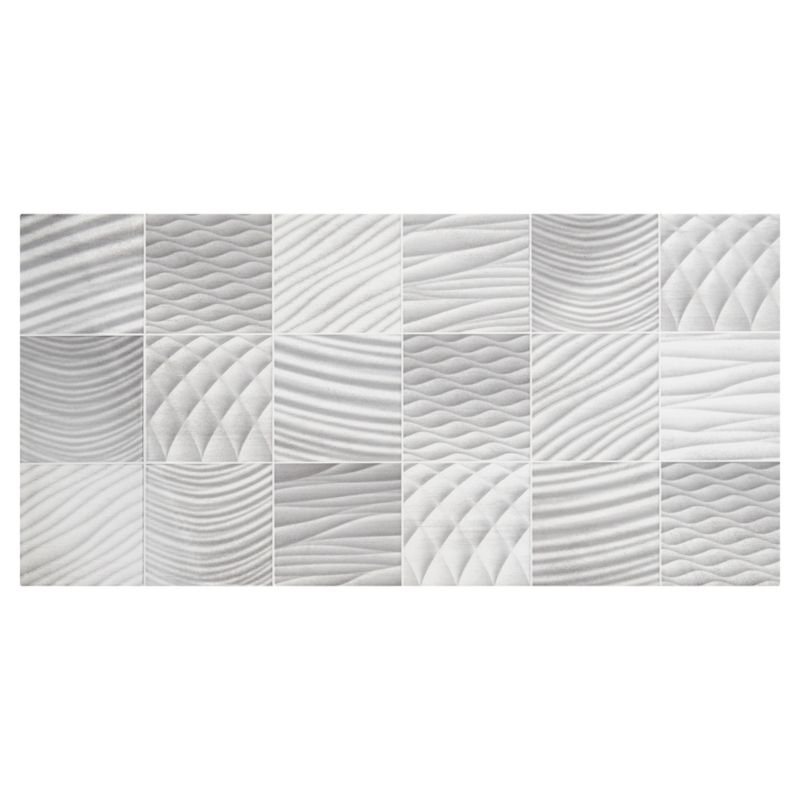 Dekor Urca GoodHome 29,7 x 60 cm szary 1,25 m2