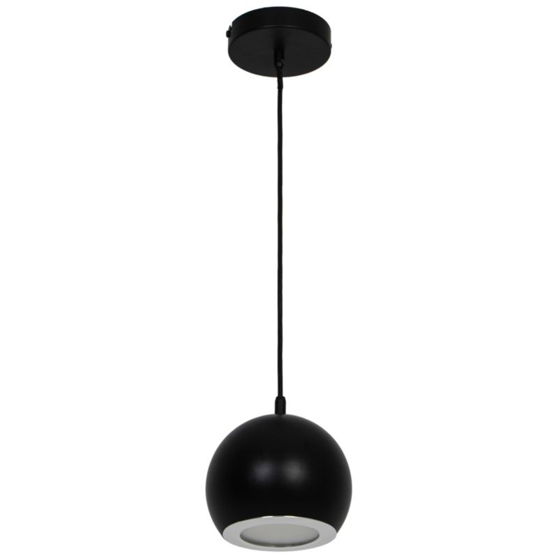 Lampa wisząca LED Scotch czarna