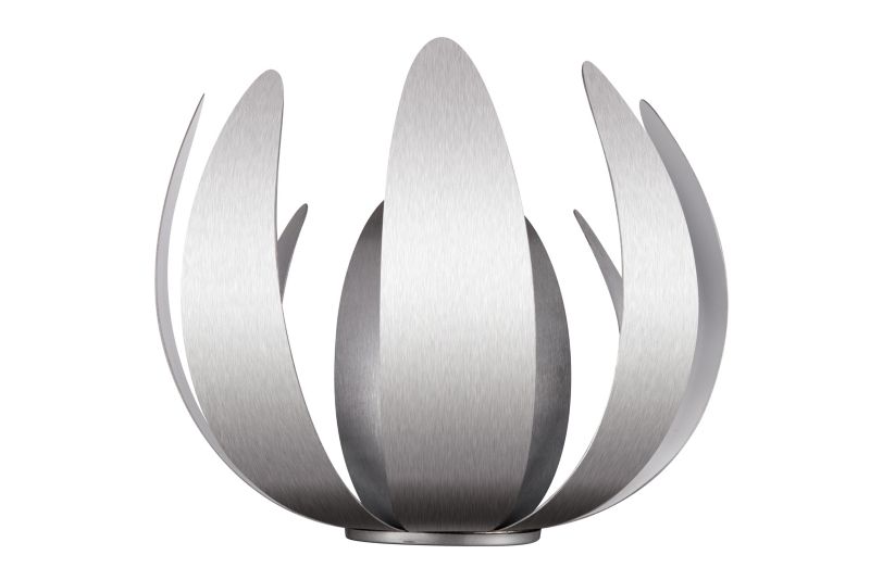 Kinkiet GoodHome Pleiones 1-punktowy E14 aluminium