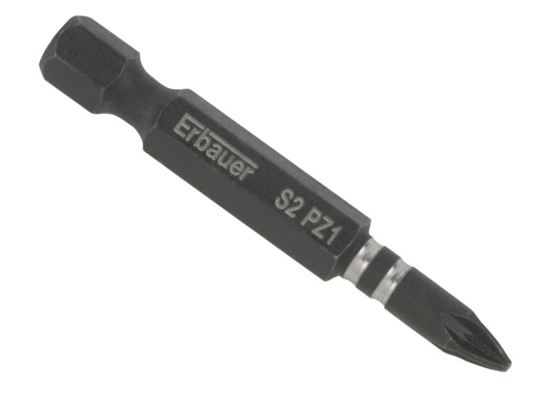 Bity udarowe Erbauer 50 mm PZ1 3 szt.