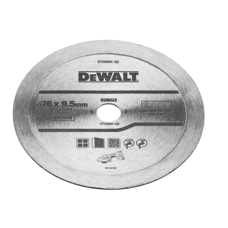 Tarcza diamentowa DeWalt do ceramiki 76 x 9,5 mm