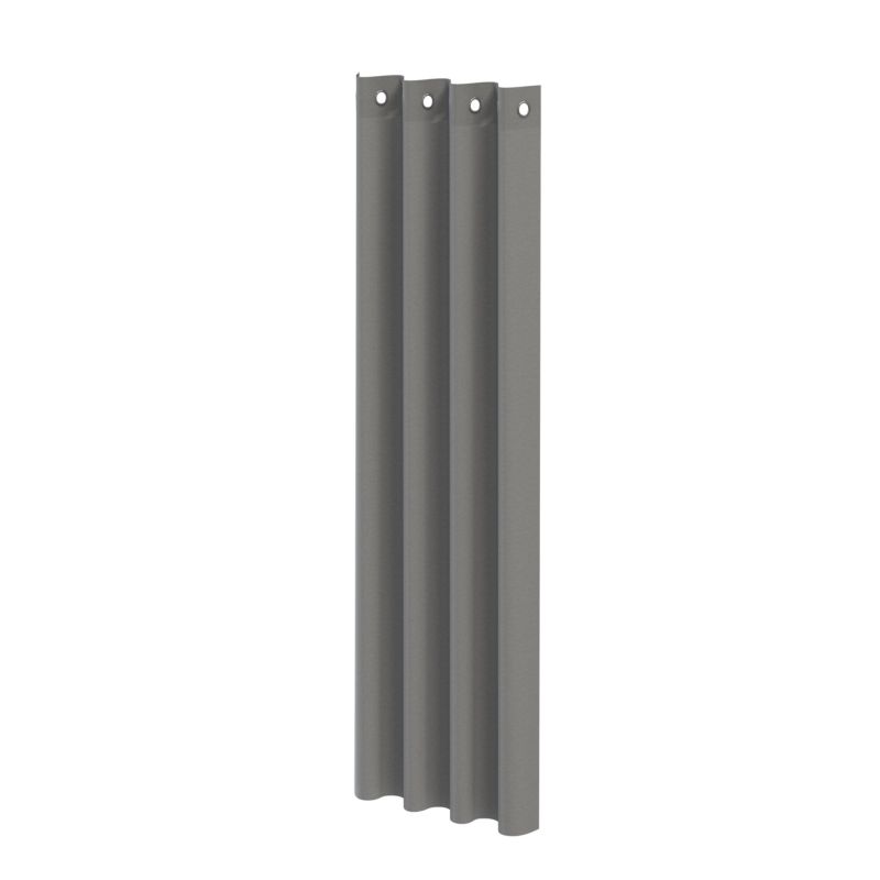 Zasłona GoodHome Atomia 223 x 140 cm ciemnoszara