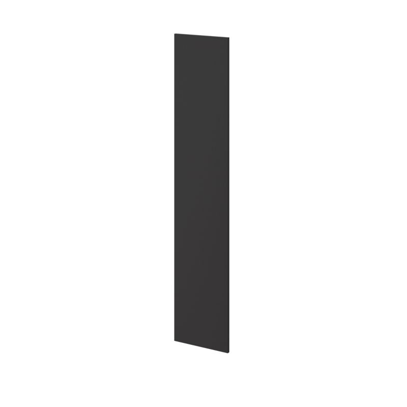Drzwi do korpusu 37,5 x 187,5 cm GoodHome Atomia z ramką antracyt mat