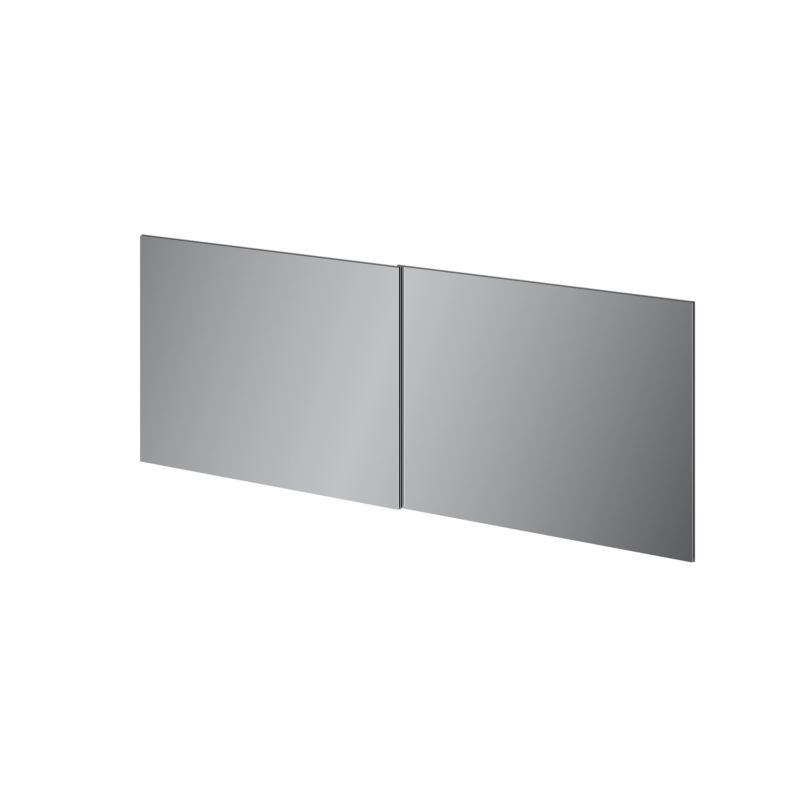 Panele do drzwi przesuwnych GoodHome Atomia 225 x 75 cm lustro 4 szt.