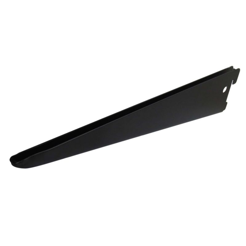Wspornik podwójny Form Twinny 37 cm czarny mat