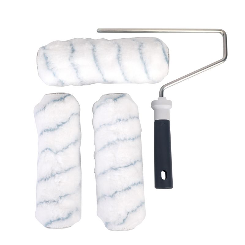 Zestawmalarski GoodHome wałek długie runo 23 cm i 3 wkłady