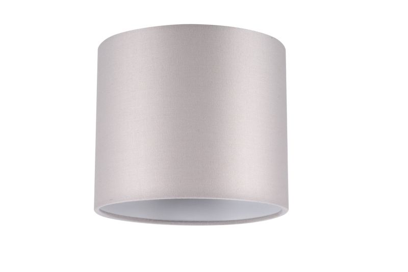 Abażur okrągły GoodHome Kpezin XS szary