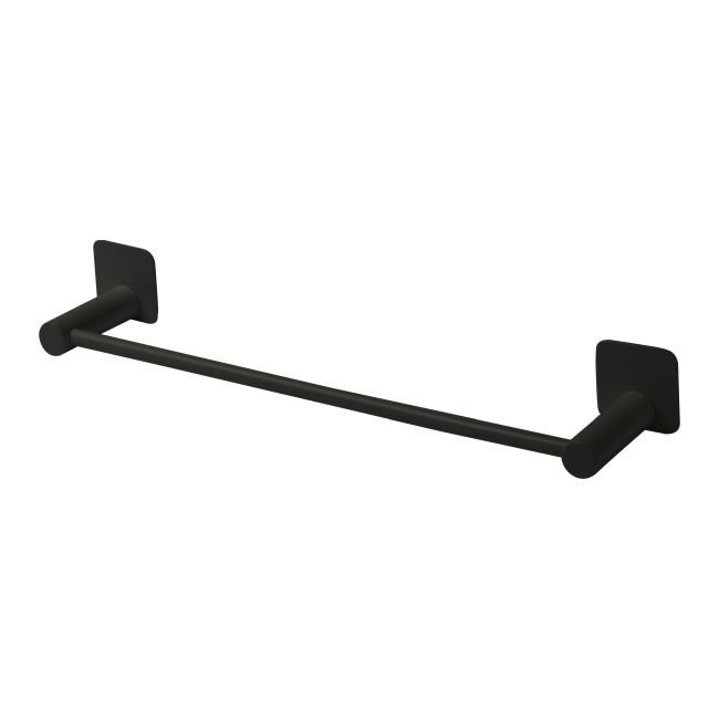 Wieszak na ręczniki GoodHome Koros 40 cm czarny