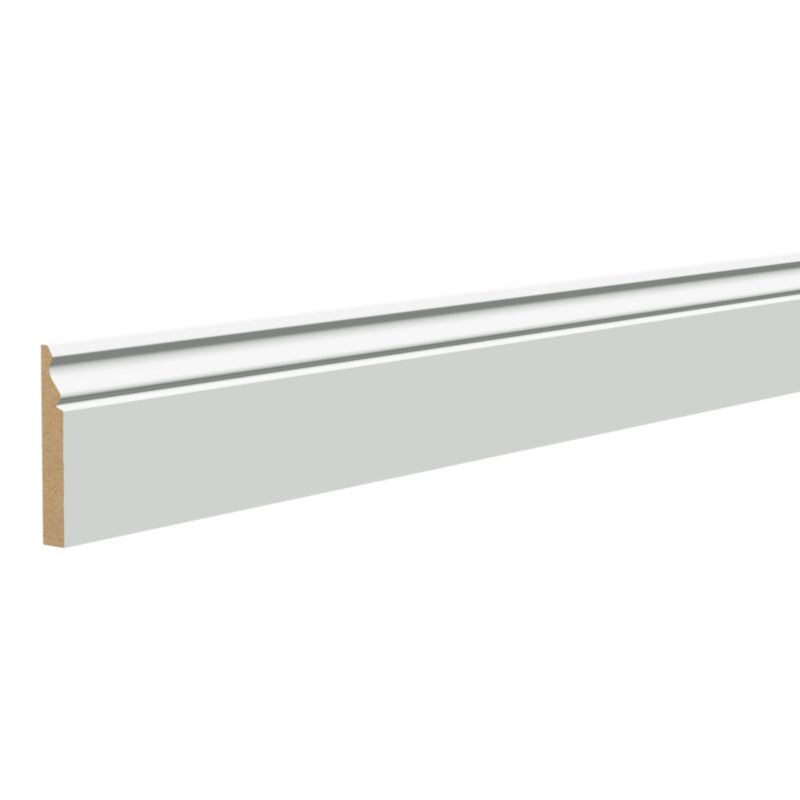 Listwa MDF 18 x 118 x 2400 mm ogee biała