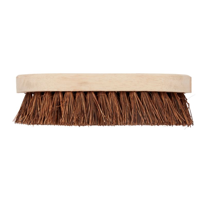 Szczotka 22 cm z włosiem z liści palmowych