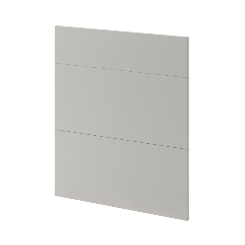 Front kuchenny do szafki z 3 szufladami GoodHome Stevia 60 cm szary mat