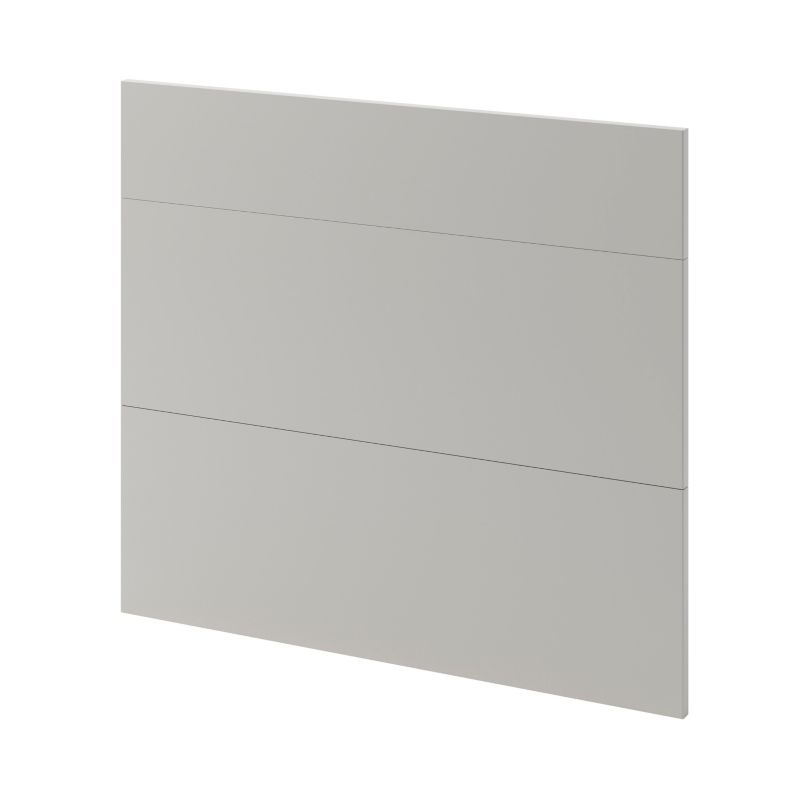 Front kuchenny do szafki z 3 szufladami GoodHome Stevia 80 cm szary mat