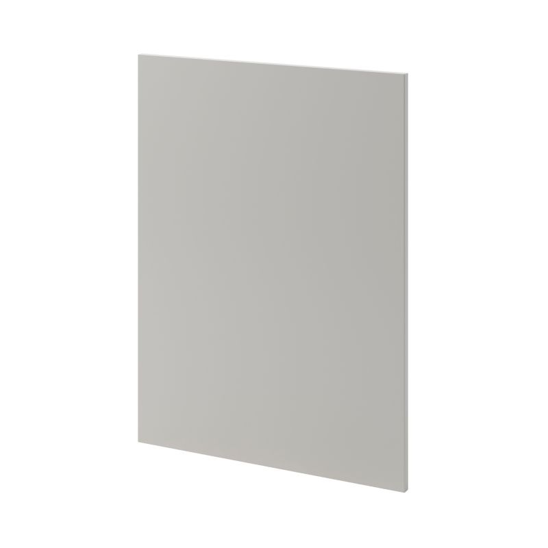Front kuchenny do słupka wysokiego z AGD GoodHome Stevia 60 x 80,6 cm szary mat