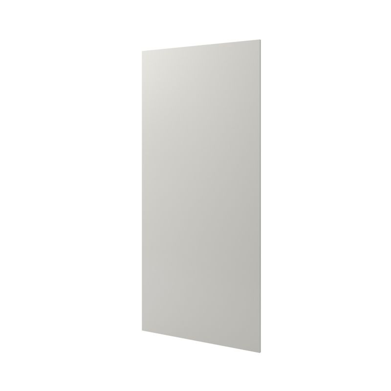 Panel tylny do wyspy kuchennej GoodHome Stevia 89 x 200 cm szary mat