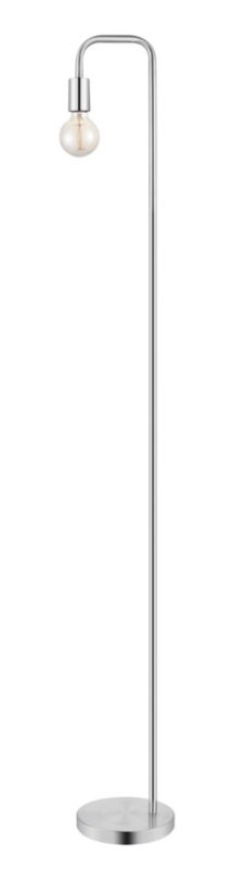 Lampa podłogowa Ghlin 1-punktowa E27 chrom