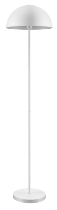 Lampa podłogowa Tyle 1-punktowa E27 biała matowa