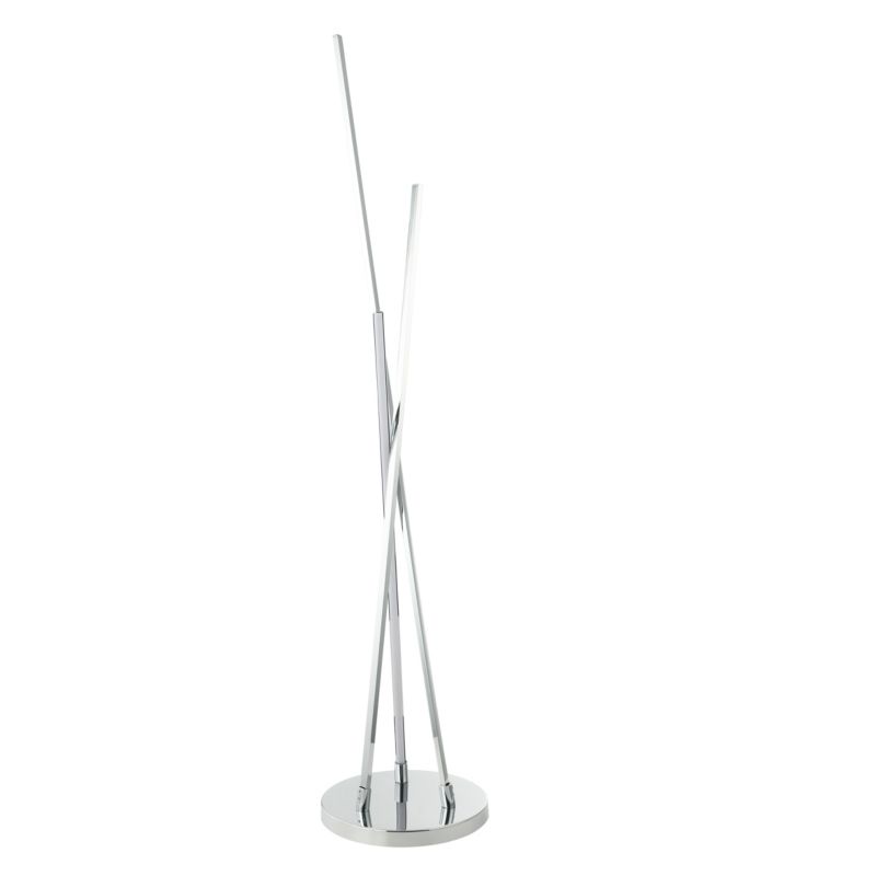 Lampa podłogowa LED Darin 3-punktowa 3000 K chrom