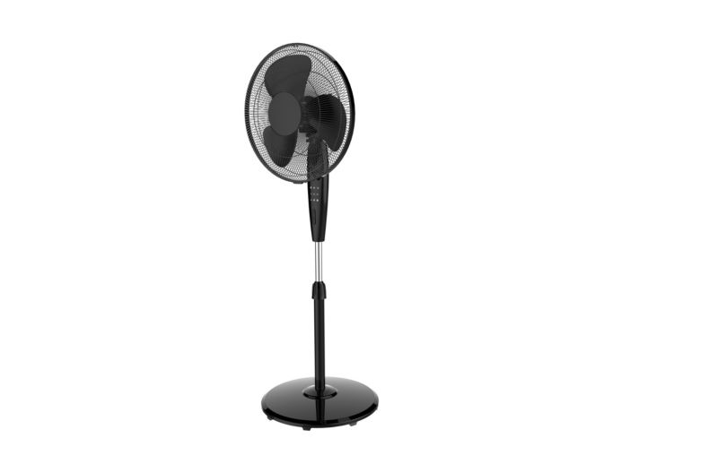Wentylator stojący 40 cm czarny