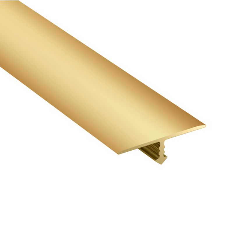 Profil aluminiowy dylatacyjny GoodHome 16 x 2000 mm złoty nr 27