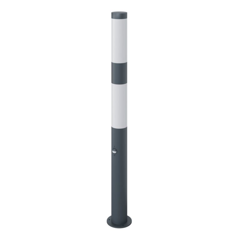 Lampa ogrodowa GoodHome Callisto L z czujnikiem ruchu 1200 lm IP44 grafitowa