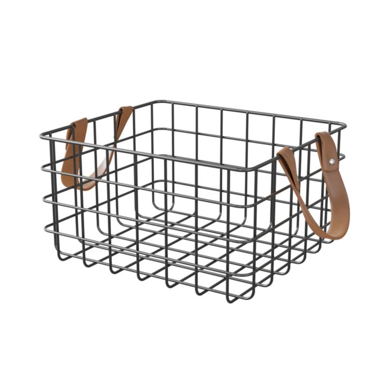 Koszyk metalowy GoodHome Aetna 27 x 24 x 15 cm
