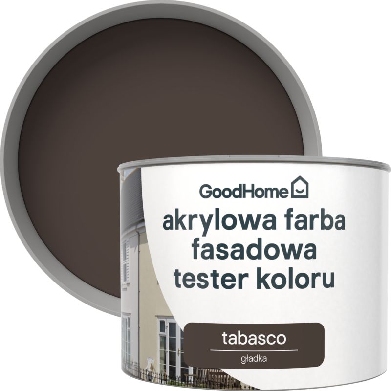 Tester Farby elewacyjnej GoodHome Tabasco 0.35 l