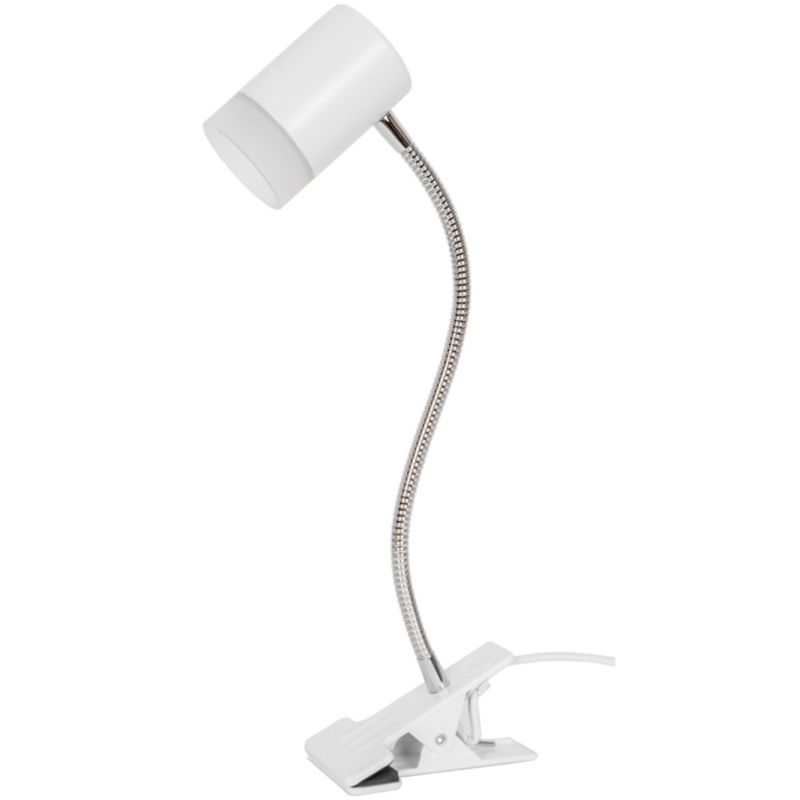 Spot GoodHome Maupin 350 lm 3000 K na klips biały