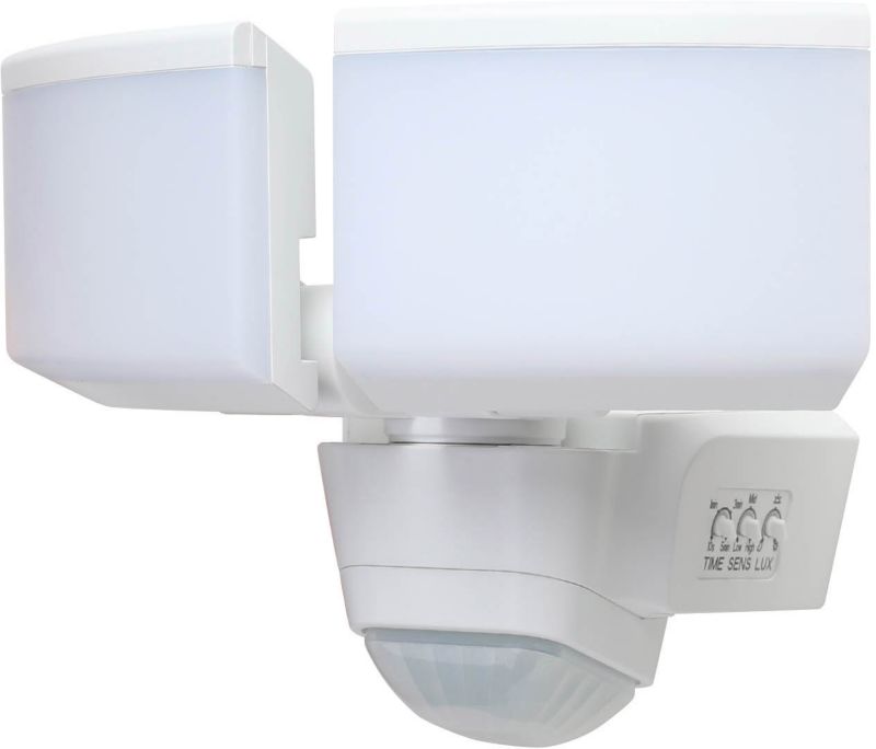 Naświetlacz GoodHome z czujnikiem ruchu 2 x 10 W IP44 biały