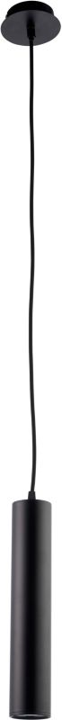 Lampa wisząca LED GoodHome Suartone 1-punktowa czarna matowa