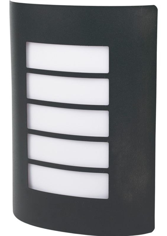 Kinkiet ogrodowy GoodHome Grandy 1 x 40 W E27 antracyt