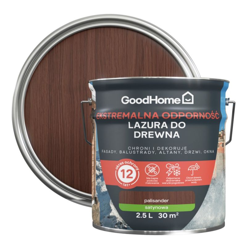 Lazura GoodHome 12 lat palisander 2,5 l