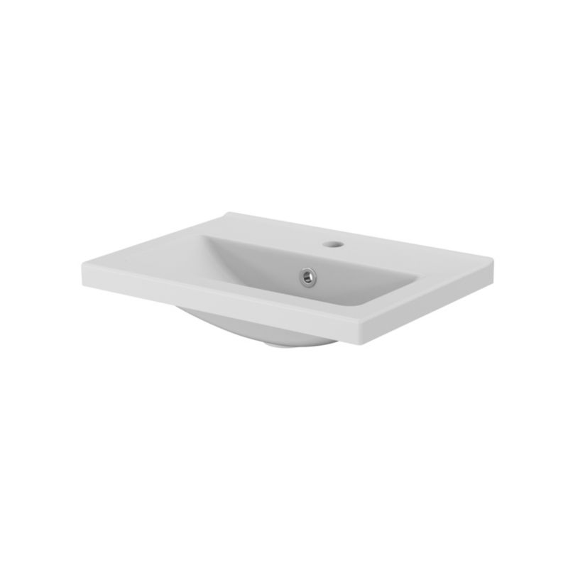 Umywalka meblowa ceramiczna GoodHome Nira slim 50,4 x 36,3 x 12,4 cm