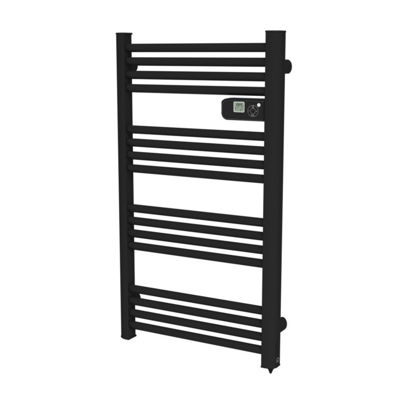 Grzejnik elektryczny GoodHome Melton 98 x 54,5 cm 500 W czarny