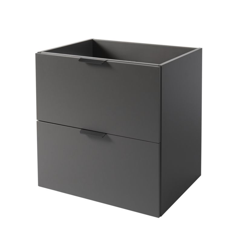 Szafka pod umywalkę Piha 60 cm szara
