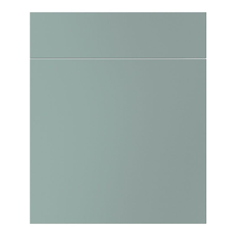 Front kuchenny do szuflady GoodHome Stevia 60 cm zielony mat