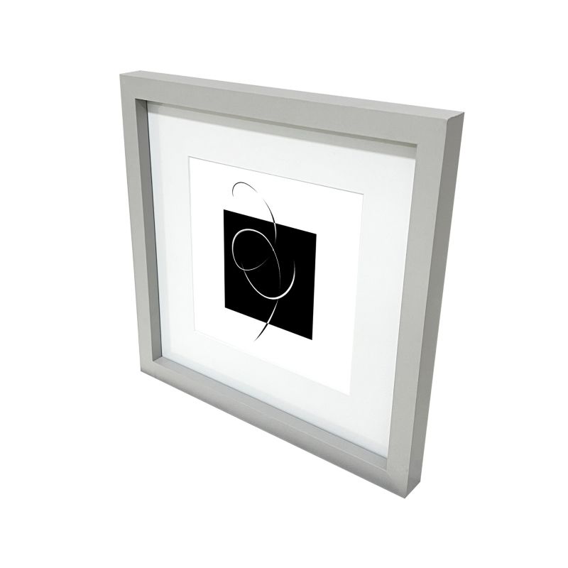 Ramka na zdjęcia GoodHome Islande 30 x 30 cm szara