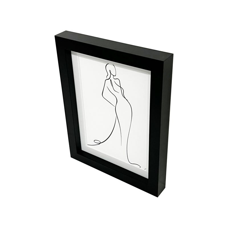 Ramka na zdjęcia GoodHome Islande 18 x 24 cm czarna