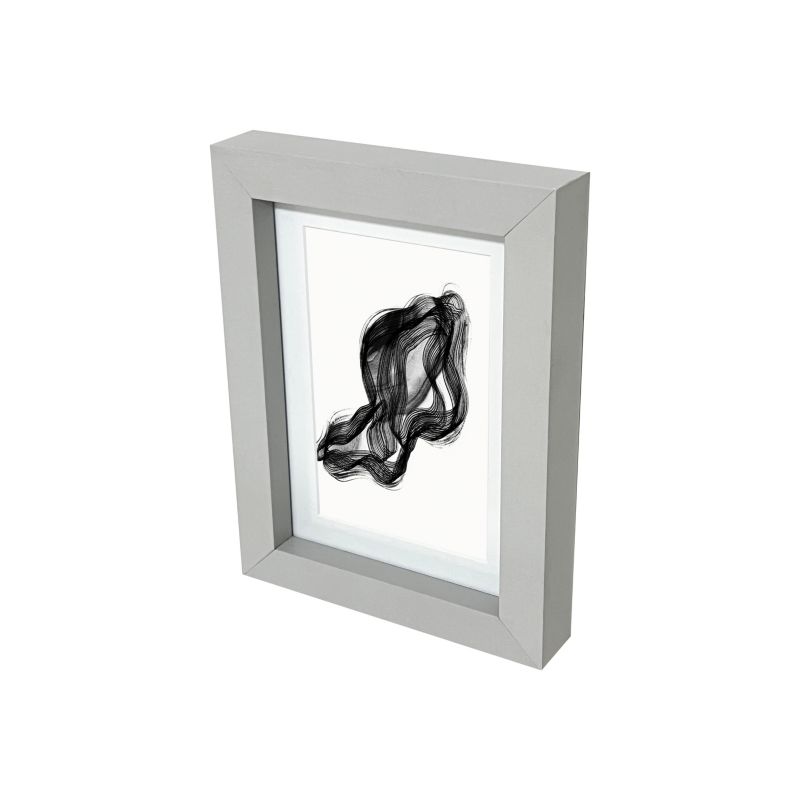 Ramka na zdjęcia GoodHome Islande 13 x 18 cm szara