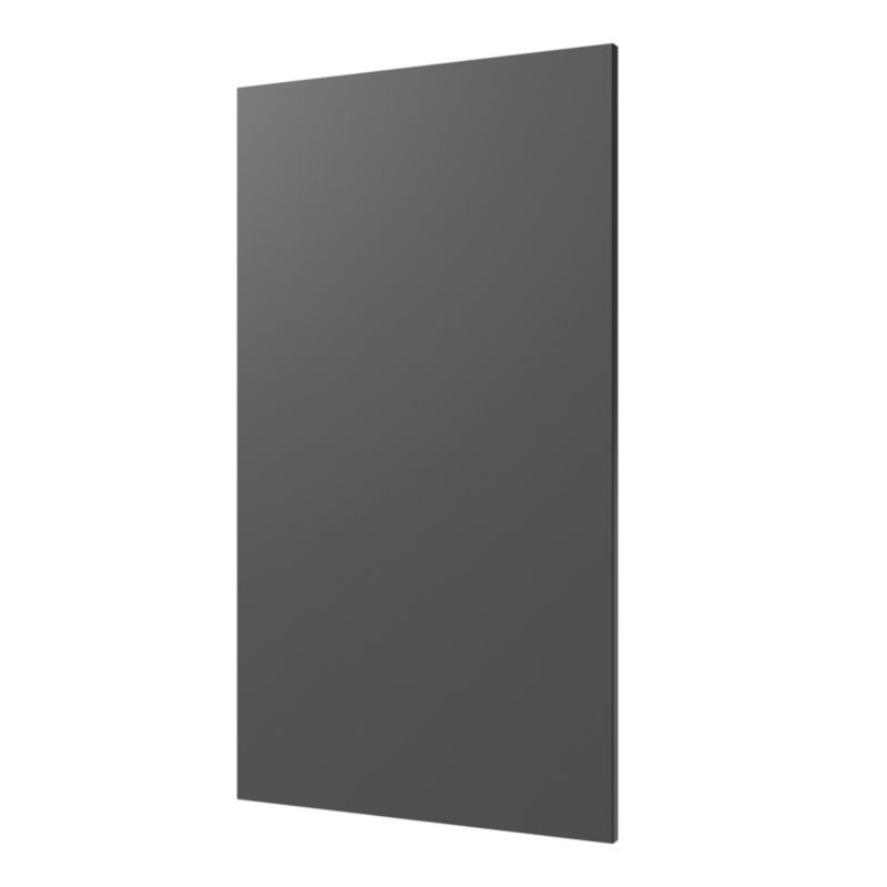 Front kuchenny do szafki wiszącej wysokiej GoodHome Stevia 50 cm antracyt mat