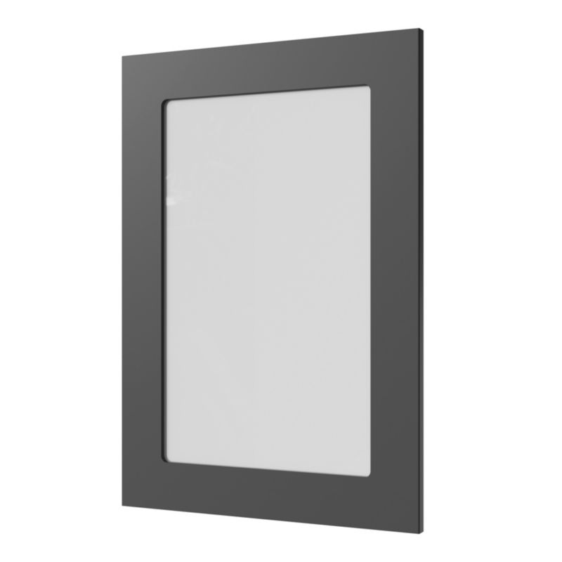 Front kuchenny z przeszkleniem GoodHome Stevia 50 cm antracyt mat