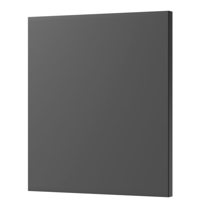 Front kuchenny do szuflady GoodHome Stevia Innovo 30 cm antracyt mat 2 szt.