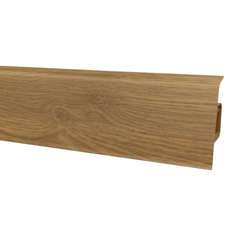 Listwa przypodłogowa PVC GoodHome Core 75 mm deco 850