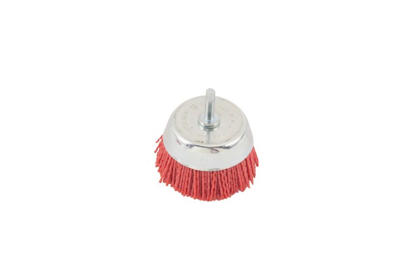 Szczotka czołowa Mac Allister z trzpieniem nylon 100 mm