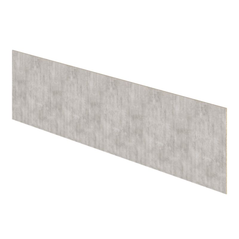 Panel tylny 60 x 240 cm laminowany jasny kamień