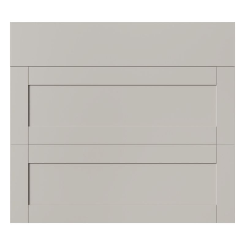 Front kuchenny do szafki z 3 szufladami Ashmead 80 cm beżowy