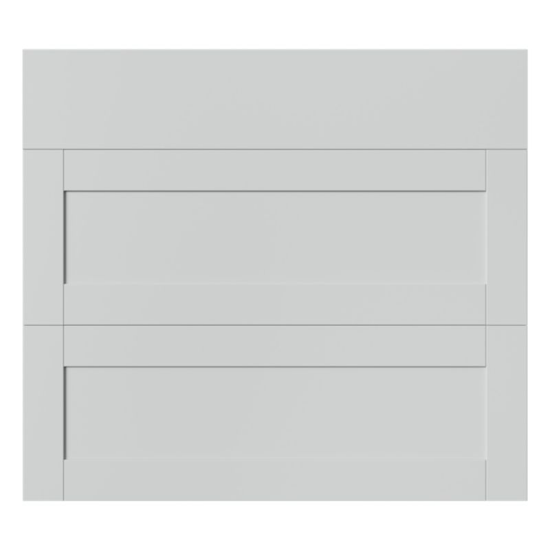 Front kuchenny do szafki z 3 szufladami Ashmead 80 cm szary