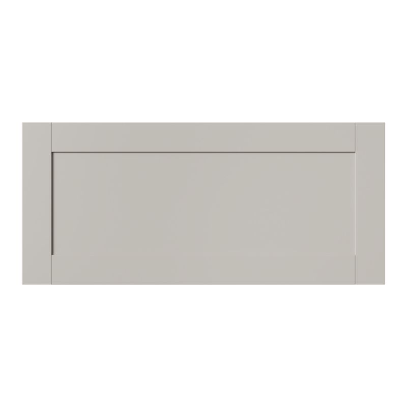 Front kuchenny szafki z 2 szufladami Ashmead 80 cm beżowy