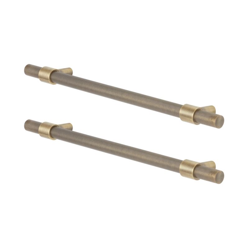 Uchwyt meblowy GoodHome Dukkah 257 mm mosiądz antyczny 2 szt.