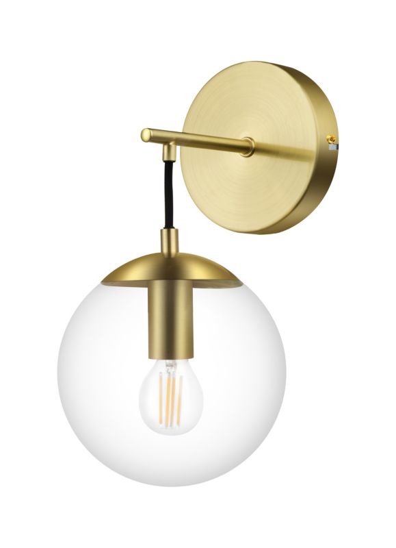 Kinkiet GoodHome Dacite 1 x E14 złoty