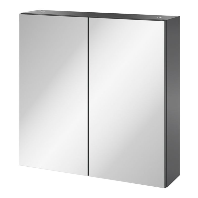 Szafka lustrzana Aruna 55 cm szara